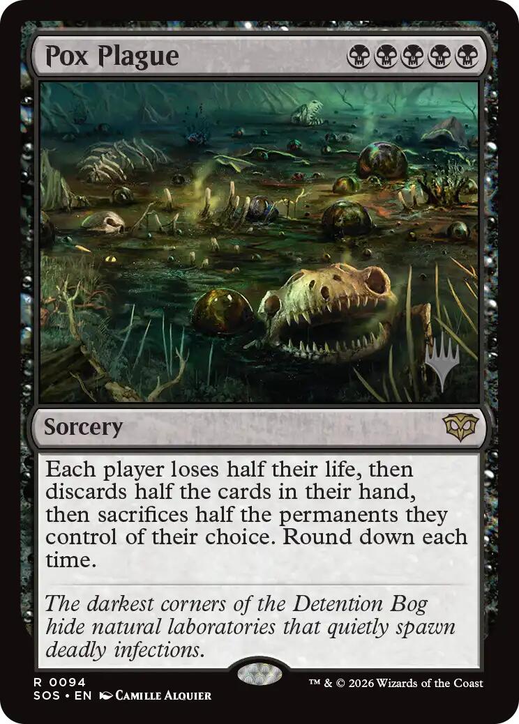 Pox Plague [Secrets of Strixhaven Promo Pack]