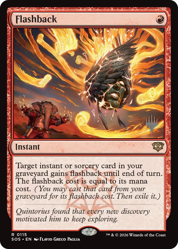 Flashback [Secrets of Strixhaven Promo Pack]