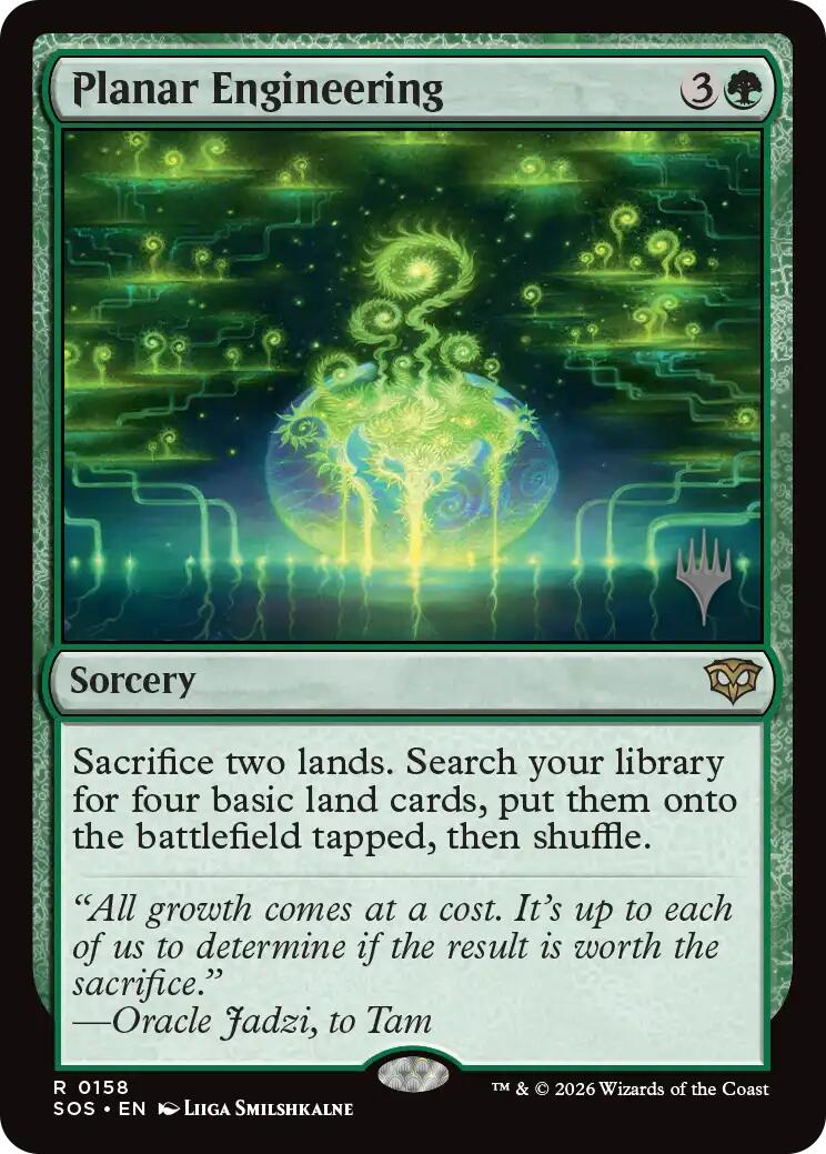 Planar Engineering [Secrets of Strixhaven Promo Pack]