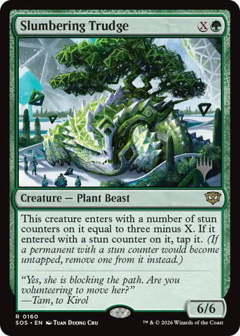 Slumbering Trudge [Secrets of Strixhaven Promo Pack]