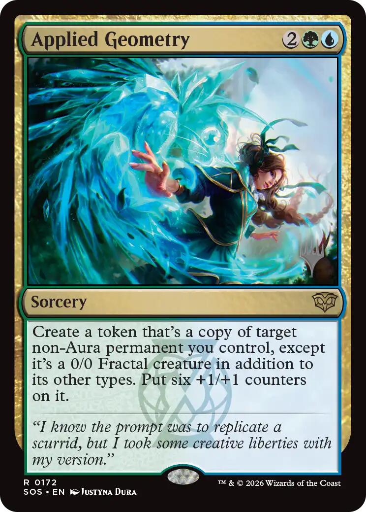 Applied Geometry [Secrets of Strixhaven Promo Pack]