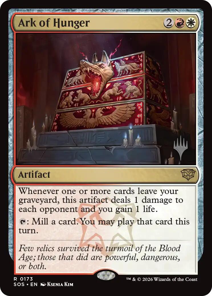 Ark of Hunger [Secrets of Strixhaven Promo Pack]