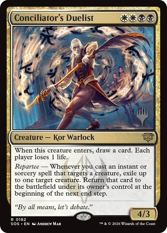 Conciliator's Duelist [Secrets of Strixhaven Promo Pack]