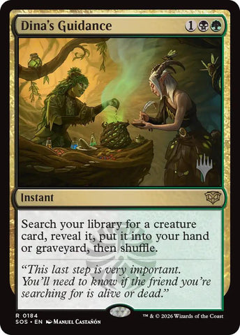 Dina's Guidance [Secrets of Strixhaven Promo Pack]