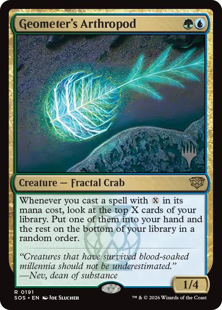 Geometer's Arthropod [Secrets of Strixhaven Promo Pack]