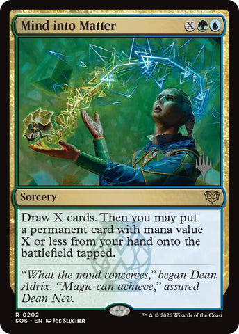 Mind into Matter [Secrets of Strixhaven Promo Pack]
