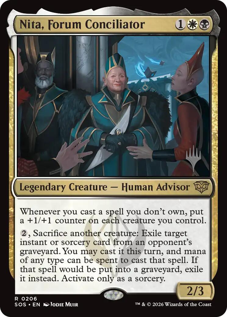Nita, Forum Conciliator [Secrets of Strixhaven Promo Pack]