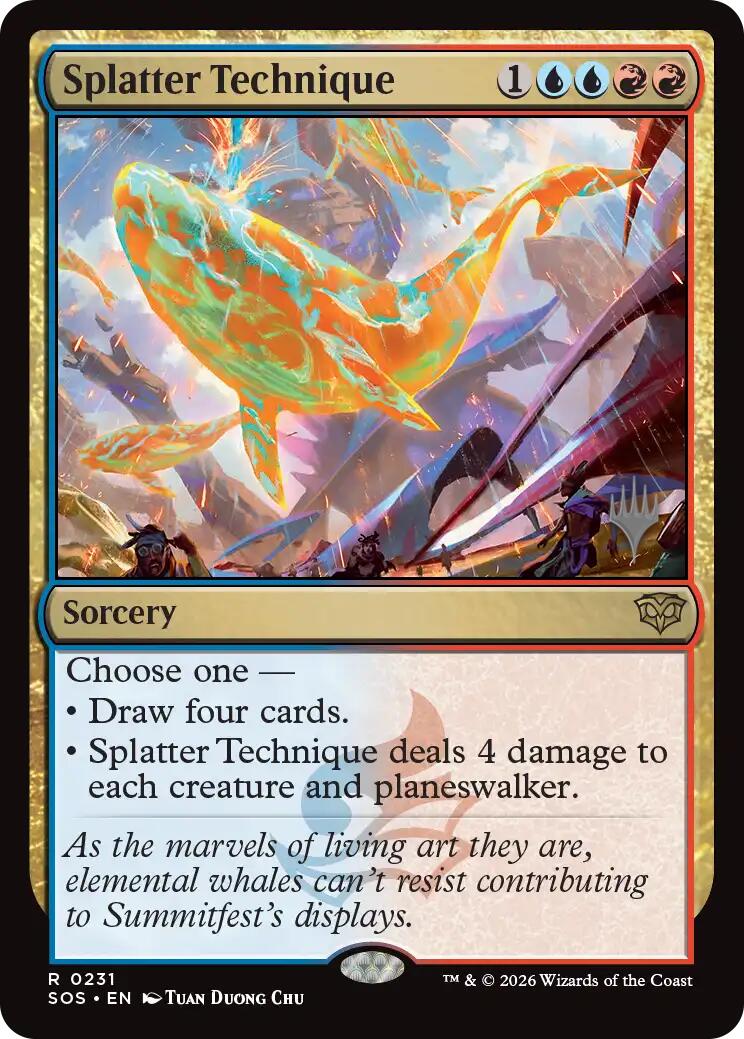 Splatter Technique [Secrets of Strixhaven Promo Pack]
