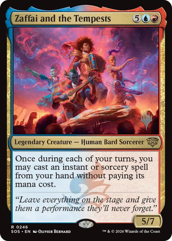 Zaffai and the Tempests [Secrets of Strixhaven Promo Pack]