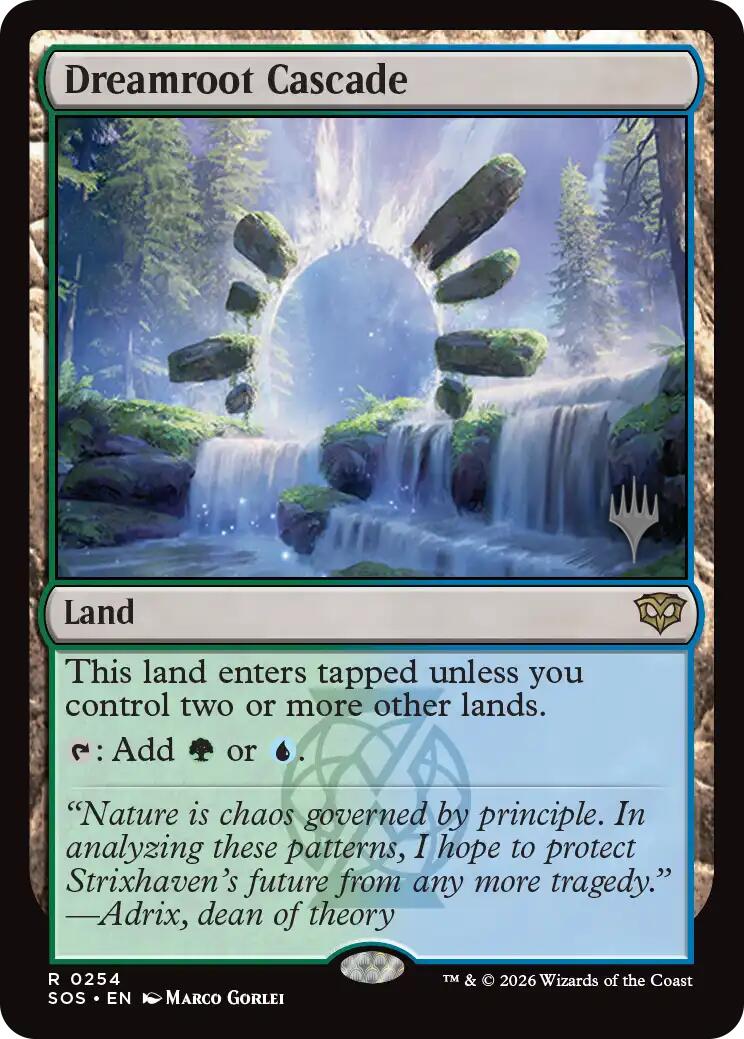 Dreamroot Cascade [Secrets of Strixhaven Promo Pack]
