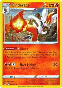 Cinderace (034/202) (Cosmos Holo) (Sword & Shield: Base Set) [Theme Deck Exclusive]