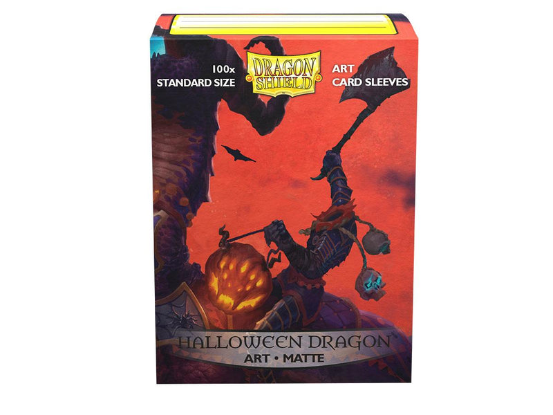 Dragon Shield: Standard 100ct Art Sleeves - Halloween Dragon