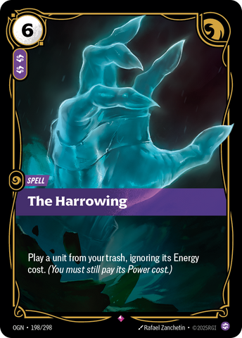 front of card The Harrowing [Origins] #198