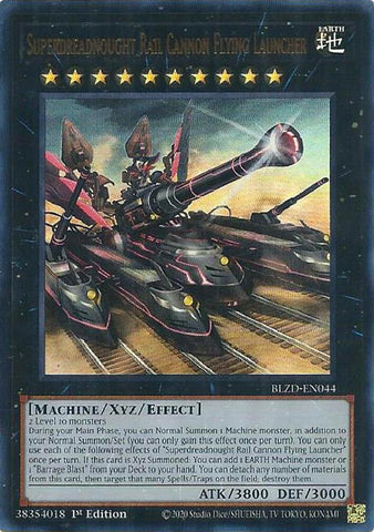 Superdreadnought Rail Cannon Flying Launcher [BLZD-EN044] Ultra Rare