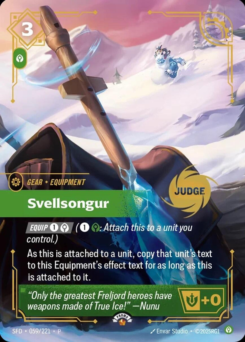 Svellsongur [Judge Promos]