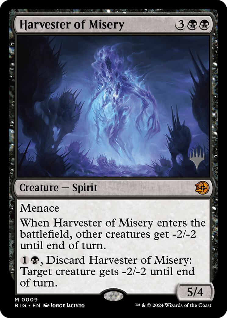 Harvester of Misery [Secrets of Strixhaven Promo Pack]