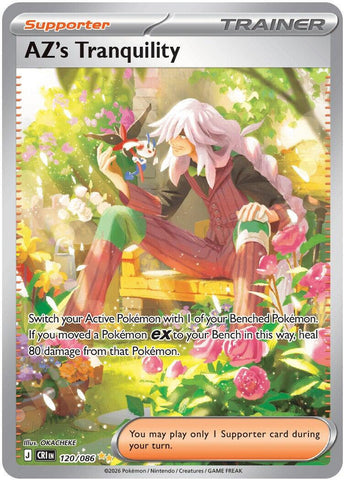 AZ's Tranquility (120/086) [Mega Evolution: Chaos Rising]