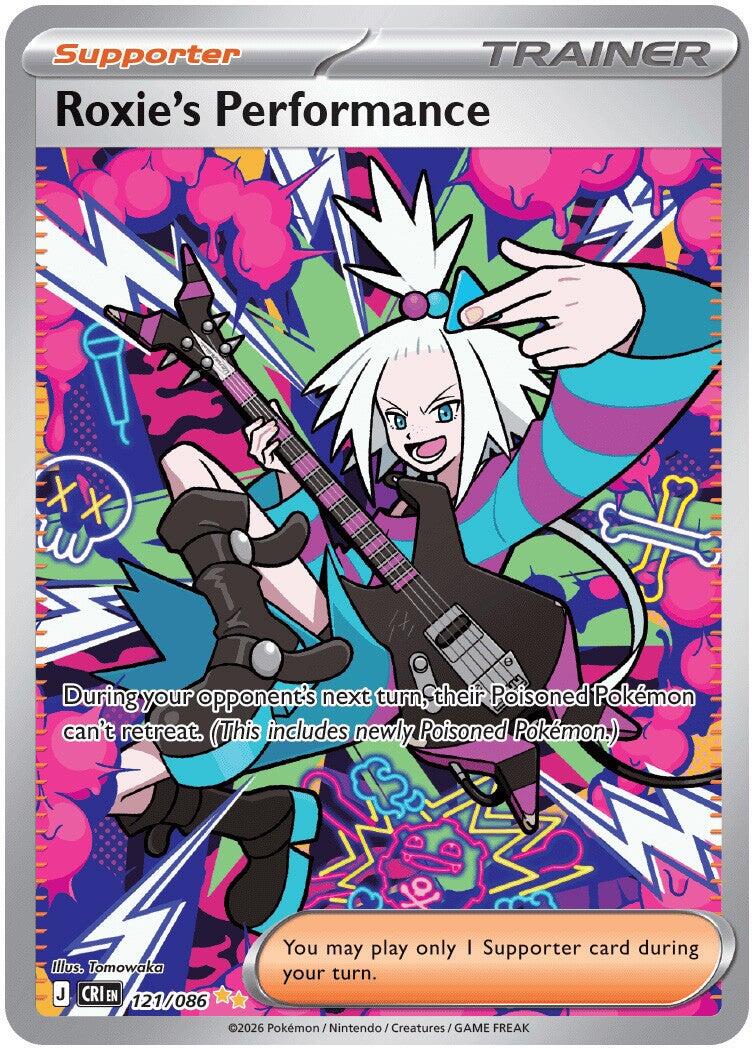 Roxie's Performance (121/086) [Mega Evolution: Chaos Rising]