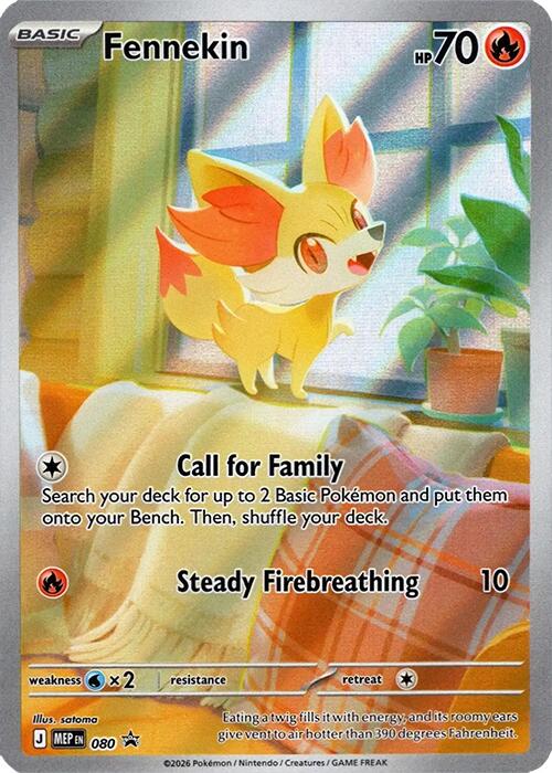 Fennekin (080) [Mega Evolutions: Black Star Promos]