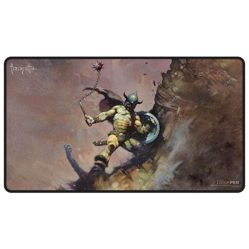 Ultra PRO: Playmat - Warrior with Ball and Chain by Frank Frazetta