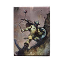 Ultra PRO: Alcove Flip Deck Box - Warrior with Ball and Chain by Frank Frazetta