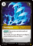 front of card Deathgrip [Spiritforged] 163/221
