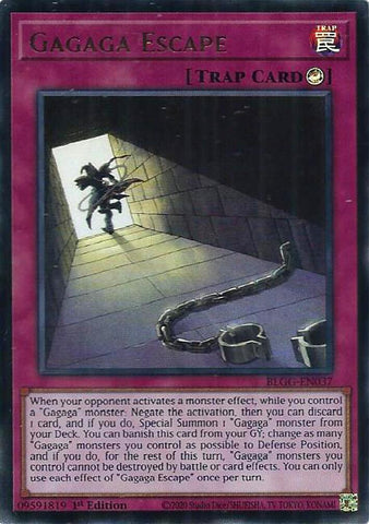 Gagaga Escape [BLGG-EN037] Ultra Rare