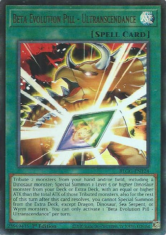 Beta Evolution Pill - Ultranscendance [BLGG-EN124] Ultra Rare