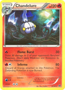 Chandelure (20/99) (Cracked Ice Holo) (Black & White: Next Destinies) [Theme Deck Exclusive]