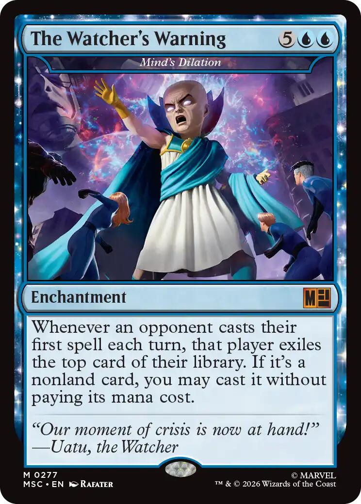 The Watcher's Warning - Mind's Dilation [Marvel Super Heroes Commander]