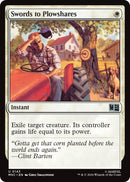 Swords to Plowshares (Surge Foil) [Marvel Super Heroes Commander]