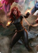 Black Widow, Intel Expert Art Card [Marvel Super Heroes Art Series]