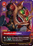 front of card Ziggs, Hexplosives Expert [Radiance] 141/167