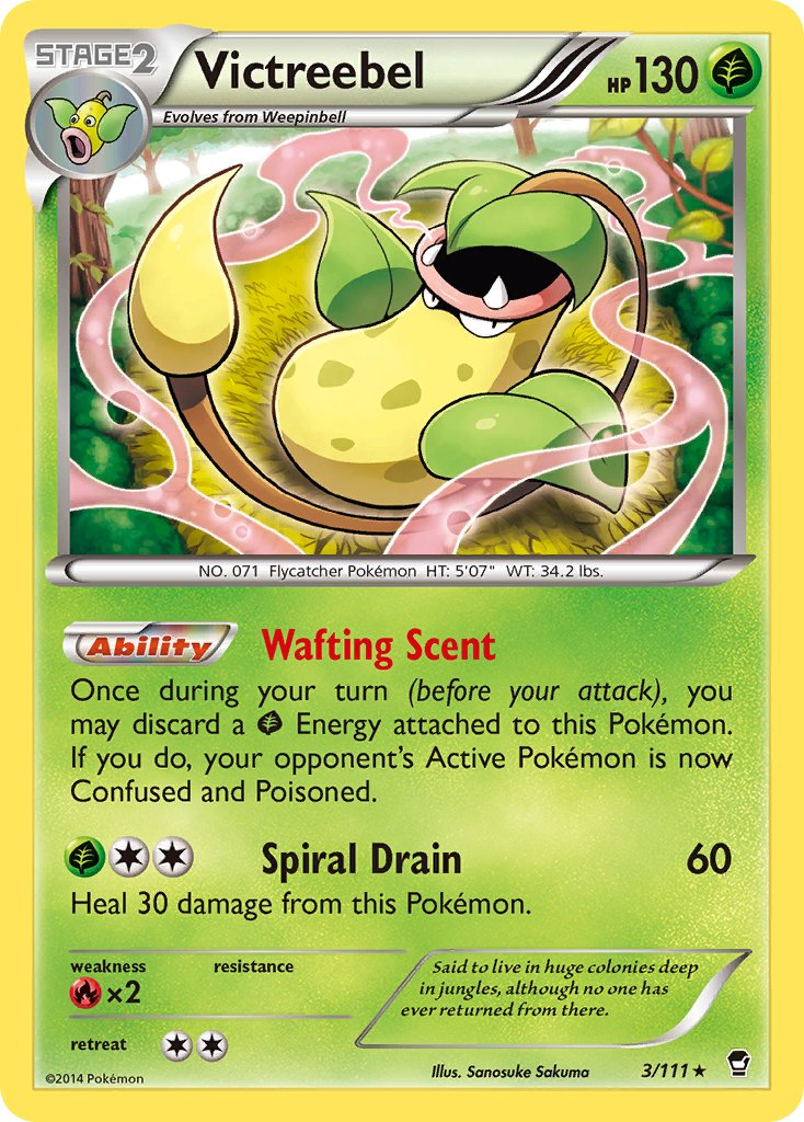 Victreebel (3/111) (XY: Furious Fists) [Theme Deck Exclusive]