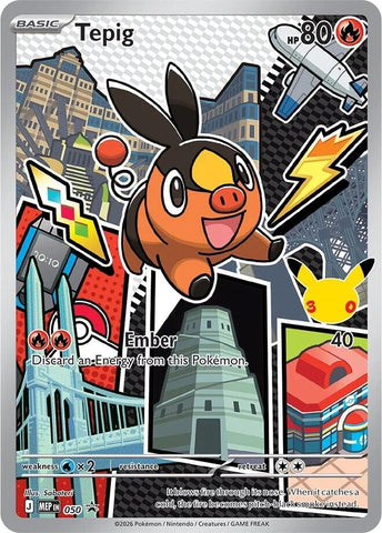 Tepig (050) [Mega Evolutions: Black Star Promos]