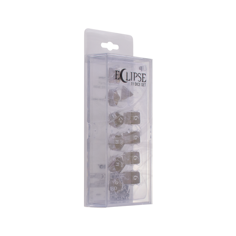 Ultra PRO: 11-Dice Set - Eclipse (Smoke Grey)