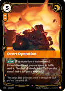 front of card Overt Operation [Origins]