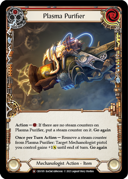 Plasma Purifier [U-CRU105] (Crucible of War Unlimited) Unlimited Rainbow Foil