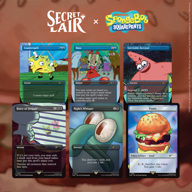 Secret Lair Drop - Spongebob Squarepants: Internet Sensation (Non-Foil Edition)