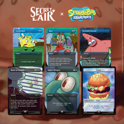 Secret Lair Drop - Spongebob Squarepants: Internet Sensation (Non-Foil Edition)