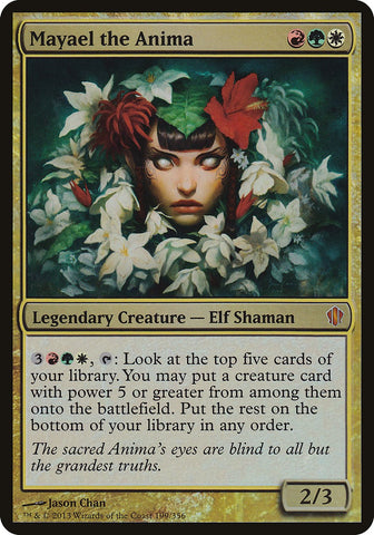 (Oversized) Mayael the Anima [Commander 2013 Oversized]