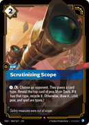 front of card Scrutinizing Scope [Radiance] 064/167