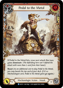 Pedal to the Metal (Red) [U-ARC011] (Arcane Rising Unlimited) Unlimited Rainbow Foil
