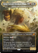 King Caesar, Awoken Titan - Snapdax, Apex of the Hunt (Godzilla Series) [Ikoria: Lair of Behemoths]