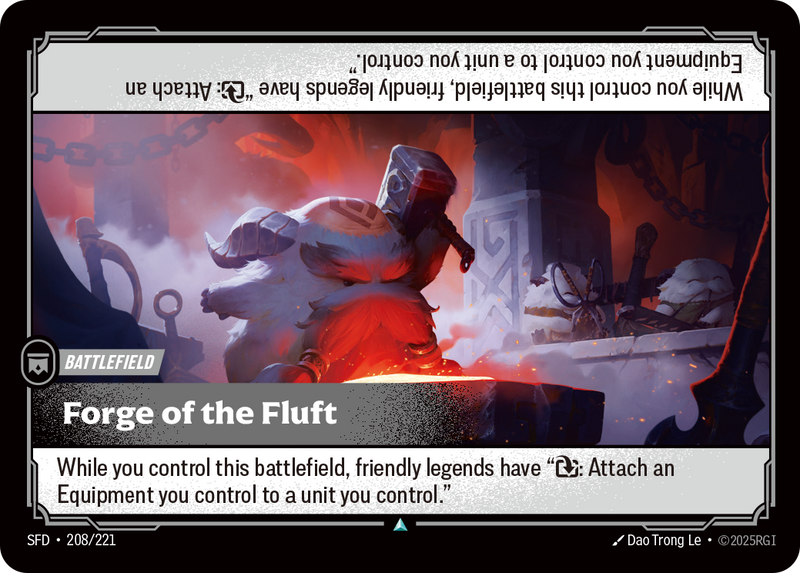 front of card Forge of the Fluft [Spiritforged] 208/221