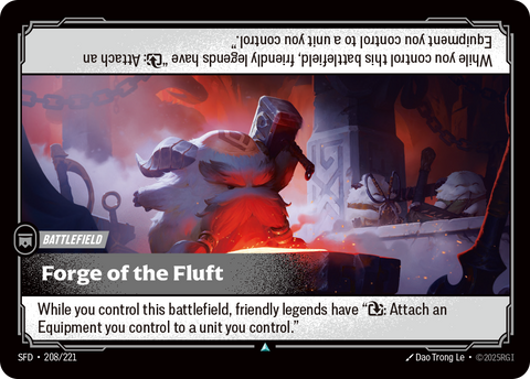 front of card Forge of the Fluft [Spiritforged] 208/221