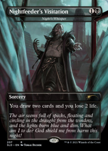 Nightfeeder's Visitation - Night's Whisper [Secret Lair Drop Series]