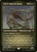 (Thick Stock Display Commander) Ixhel, Scion of Atraxa (Foil Etched) [Phyrexia: All Will Be One Commander]