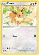 Eevee (155/214) (Let's Play, Eevee Cracked Ice Holo) (Theme Deck Exclusives) (Sun & Moon: Lost Thunder) [Theme Deck Exclusive]
