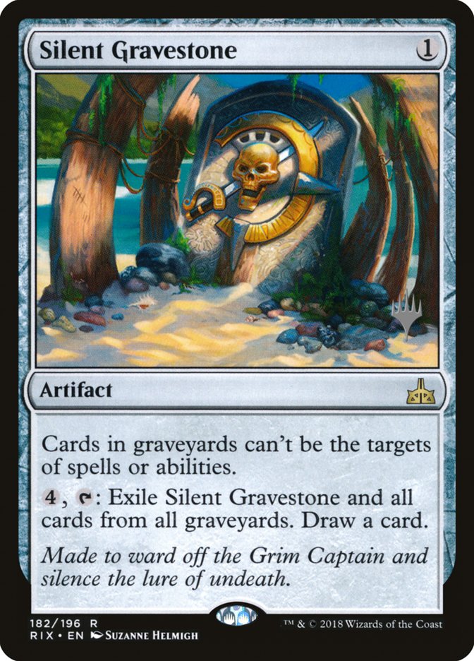Silent Gravestone (Promo Pack) [Rivals of Ixalan Promo Pack]